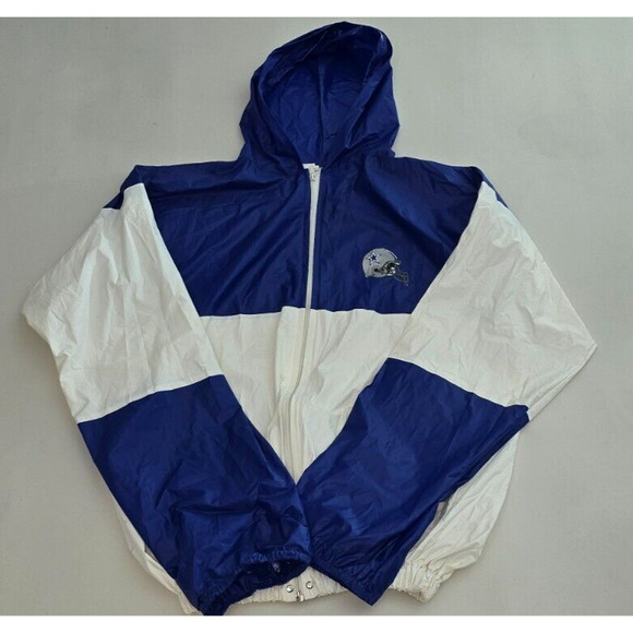 Rain Mate Vtg DALLAS COWBOYS Rain Jacket XLarge NFL VINTAGE raining weather - Picture 1 of 7